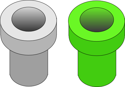 pipe openings isometric