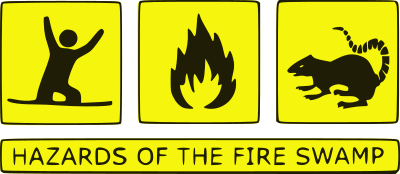 hazards of the fire swamp