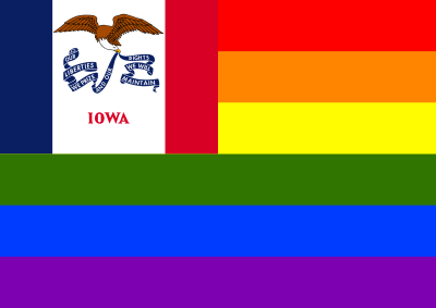 Rainbow Flag Iowa