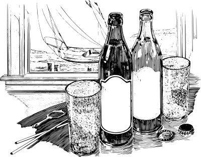 twobottlesandaboat 1925