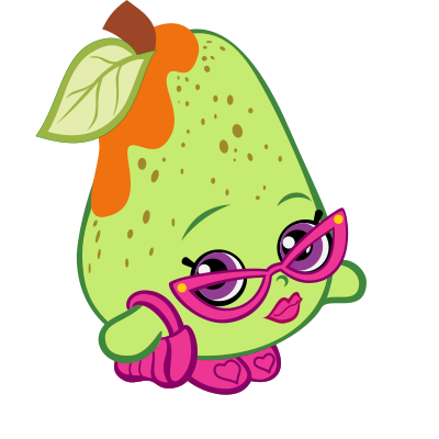 shopkins posh pear