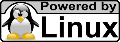 powered by linux 1 logo