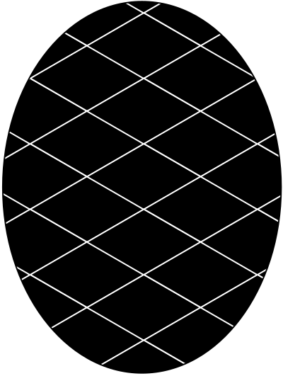 pattern diamond inverted