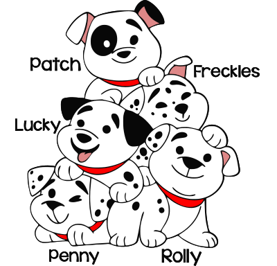 Copy of 101 Dalmatians Puppies