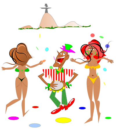 carnaval e sambistas