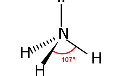 Ammonia Lone Electron Pair