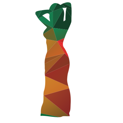 1621158200woman low poly pattern