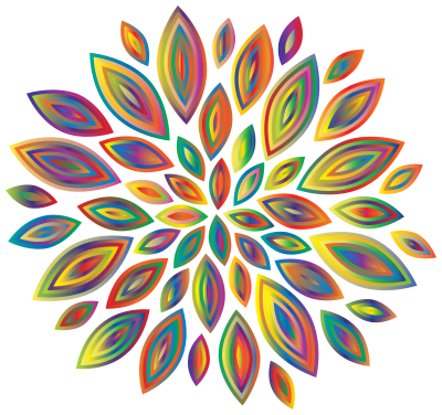 Chromatic Flower Petals 6
