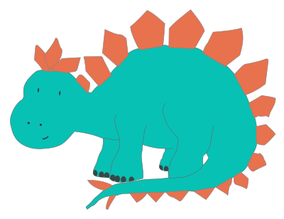 stegosaurus cartoon