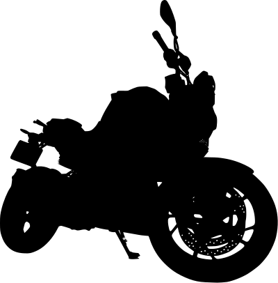 motorcucle silhouette