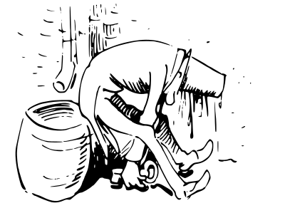 W Busch Der Haarbeutel 77