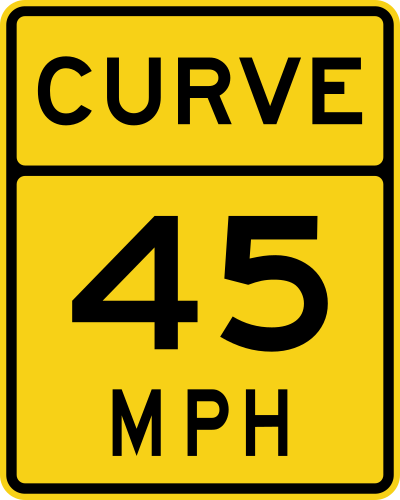 Advisory Curve Speed English