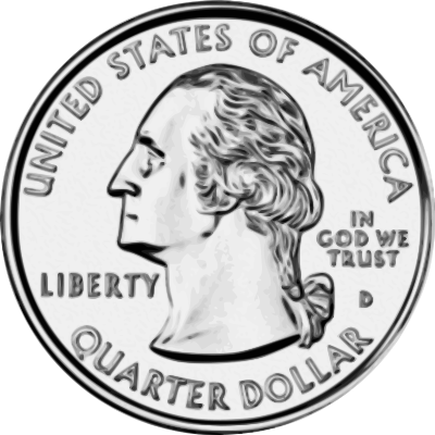 united states quarter front