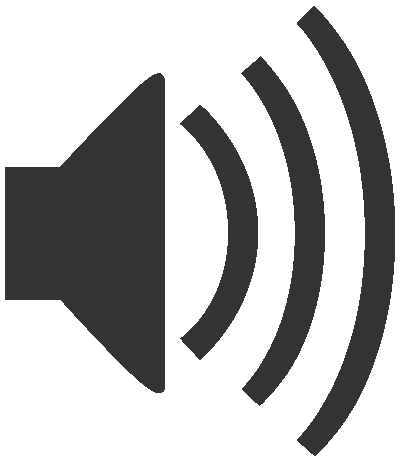 minimal speaker icon 2