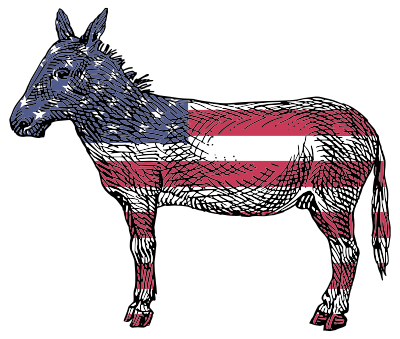 Patriotic Donkey