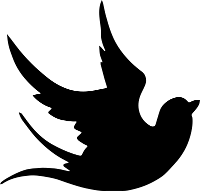dove line art silhouette