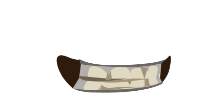 avatar vanity mouth skull