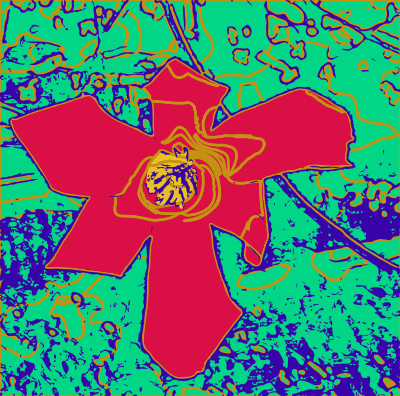abstractflowergreen