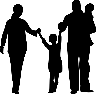 family silhouette 1