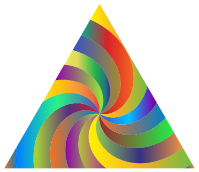 Prismatic Swirly Triangle