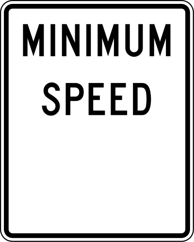 Minimum Speed Blank
