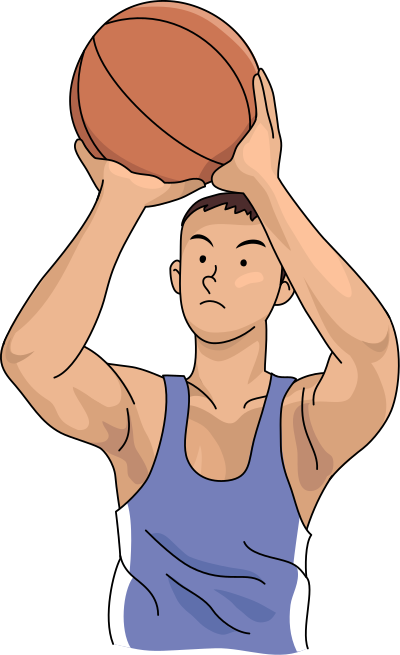 basketball sports clipart