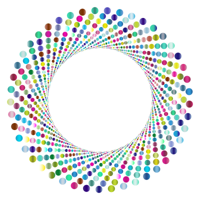Colorful Circles Shutter Vortex 6