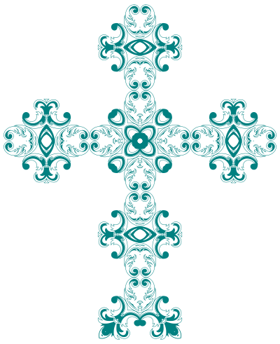 Vintage Floral Design Mark II Cross