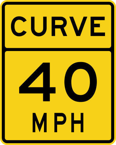 Advisory Curve Speed English