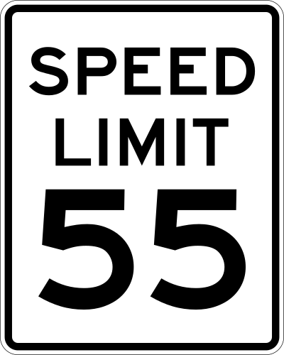 Speed Limit sign 1