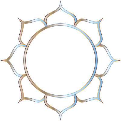 Chromatic Lotus Flower Line Art 2 No Background