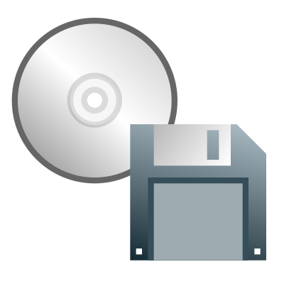 CD or floppy icon