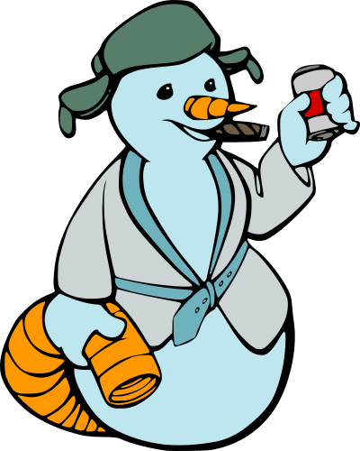 lampoons cousin eddie snowman 1