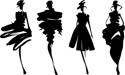 female figures silhouettes