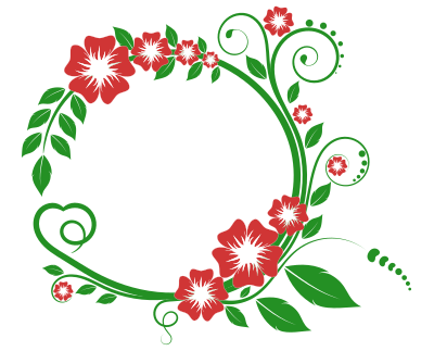 flower frame color