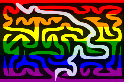 rainbow maze solution