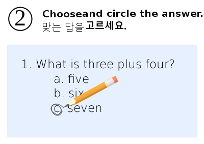 02 choose the correct answer