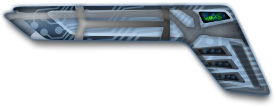 Merlin2525 Futuristic Gun