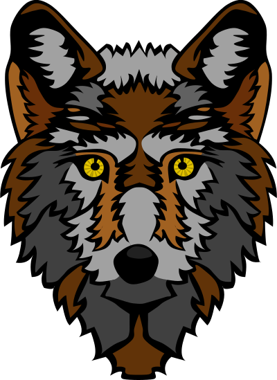 Wolf Head Stylized 1