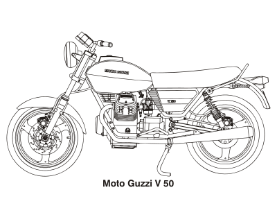 MOTOGUZZI V50 1977