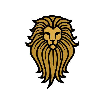 lion isolatedcolor