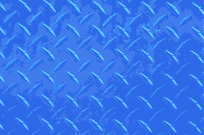 blue diamond plate background