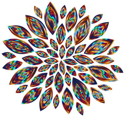 Chromatic Flower Petals 9
