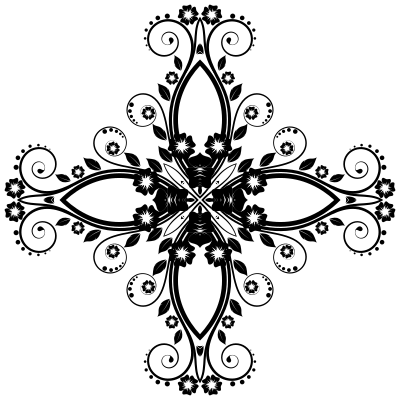 Flower Frame Extrapolated 27