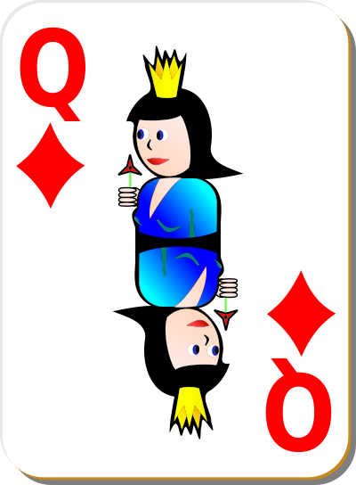 Queen of diamonds