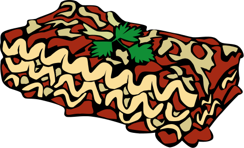 Lasagna clip art
