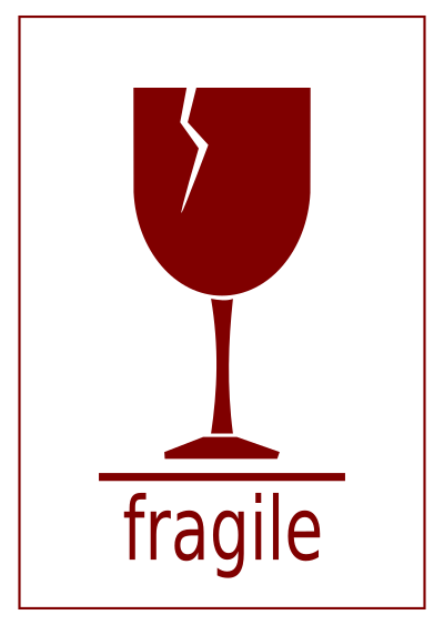 label fragile