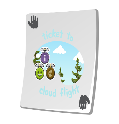 misc paradise ticket cloud flight