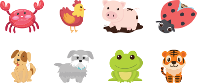 various animals