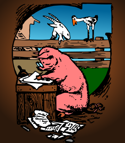 scribepig color